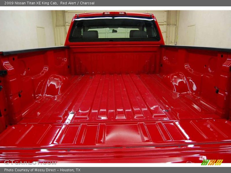 Red Alert / Charcoal 2009 Nissan Titan XE King Cab