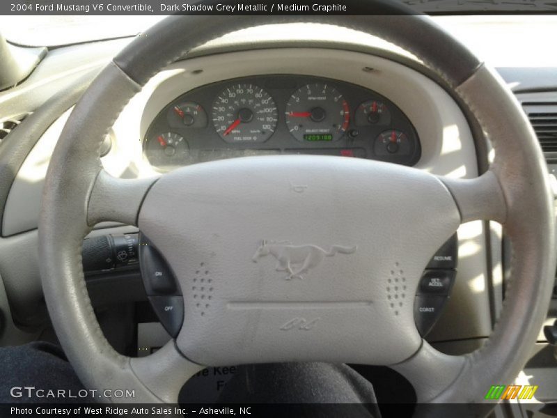  2004 Mustang V6 Convertible Steering Wheel