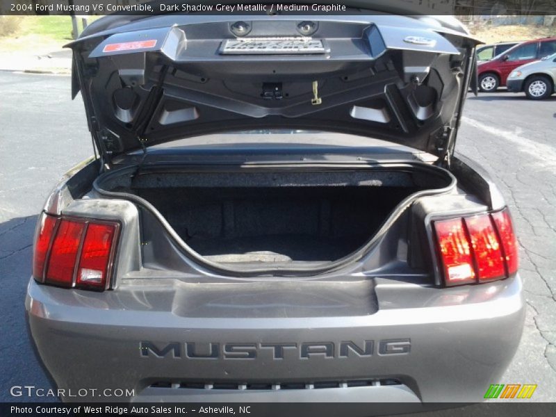  2004 Mustang V6 Convertible Trunk