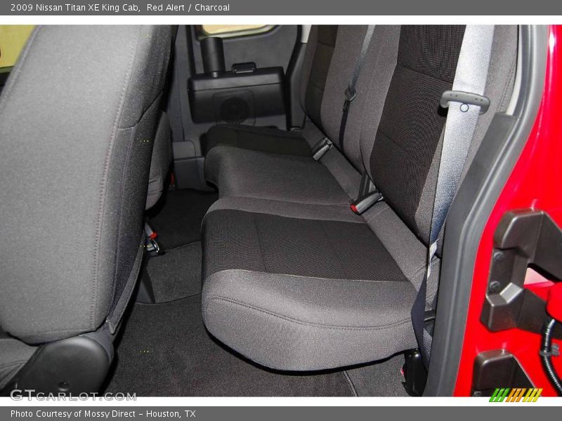 Red Alert / Charcoal 2009 Nissan Titan XE King Cab