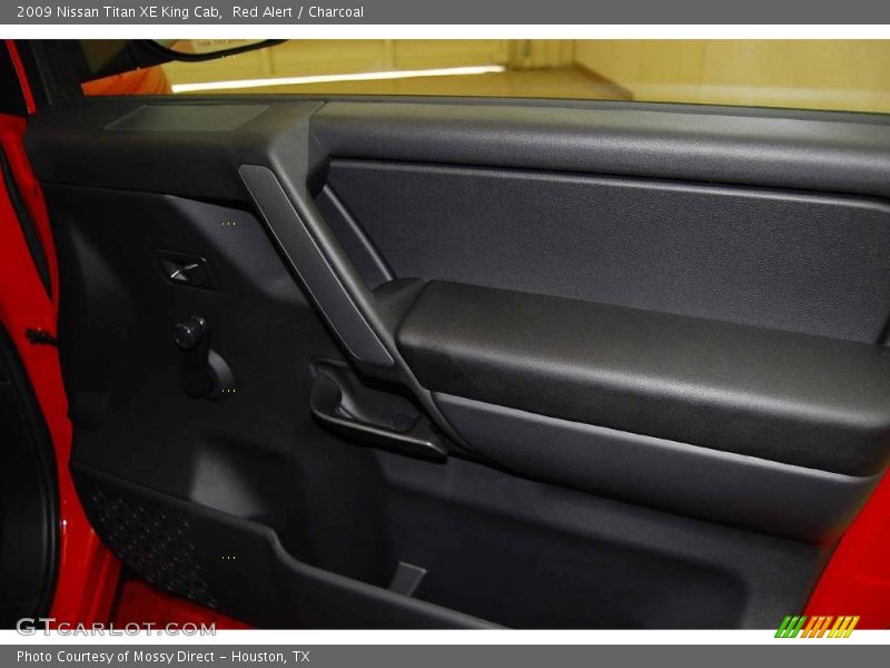 Red Alert / Charcoal 2009 Nissan Titan XE King Cab