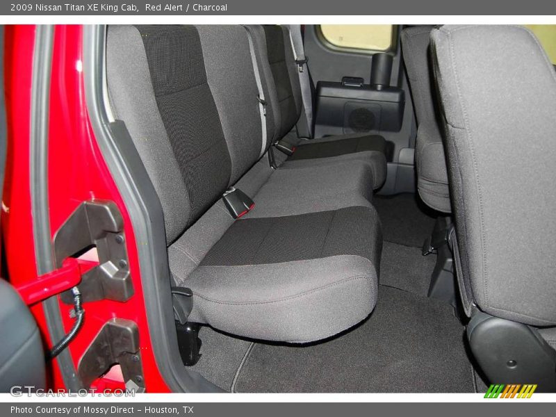 Red Alert / Charcoal 2009 Nissan Titan XE King Cab