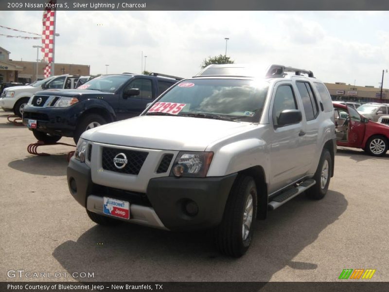 Silver Lightning / Charcoal 2009 Nissan Xterra S