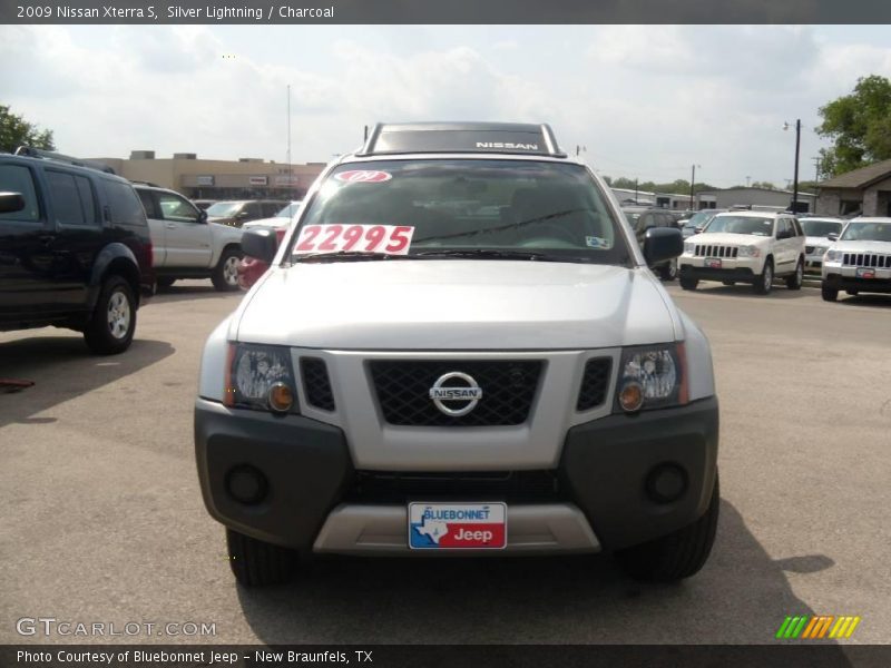 Silver Lightning / Charcoal 2009 Nissan Xterra S