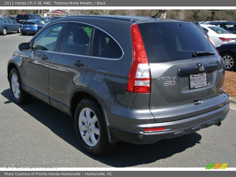 Polished Metal Metallic / Black 2011 Honda CR-V SE 4WD