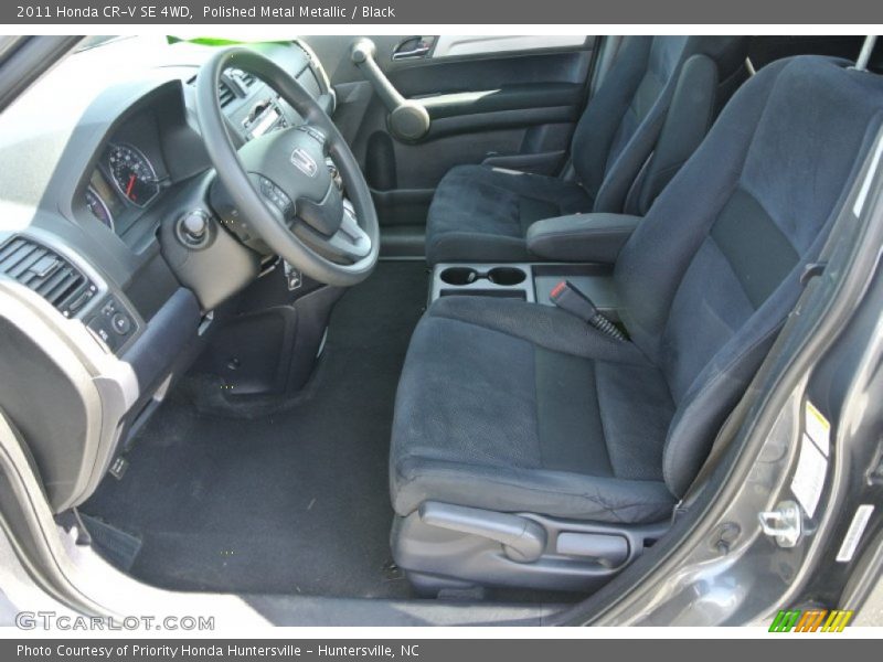 Polished Metal Metallic / Black 2011 Honda CR-V SE 4WD