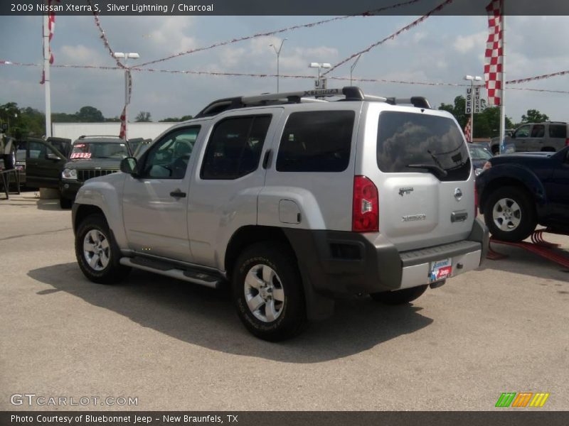 Silver Lightning / Charcoal 2009 Nissan Xterra S