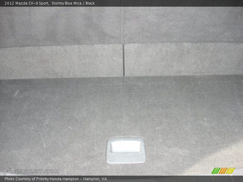 Stormy Blue Mica / Black 2012 Mazda CX-9 Sport