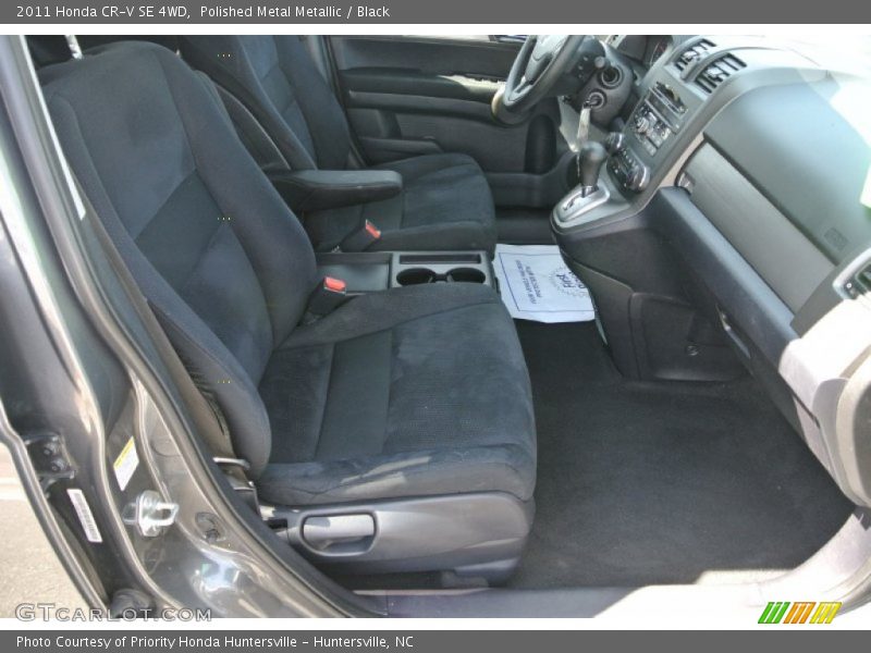 Polished Metal Metallic / Black 2011 Honda CR-V SE 4WD