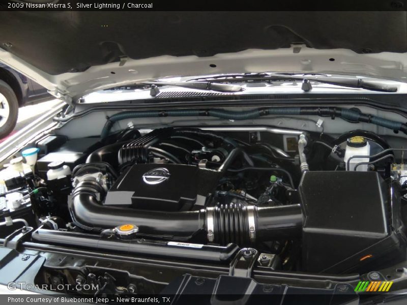 Silver Lightning / Charcoal 2009 Nissan Xterra S