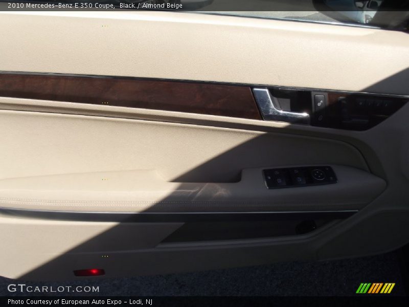 Black / Almond Beige 2010 Mercedes-Benz E 350 Coupe