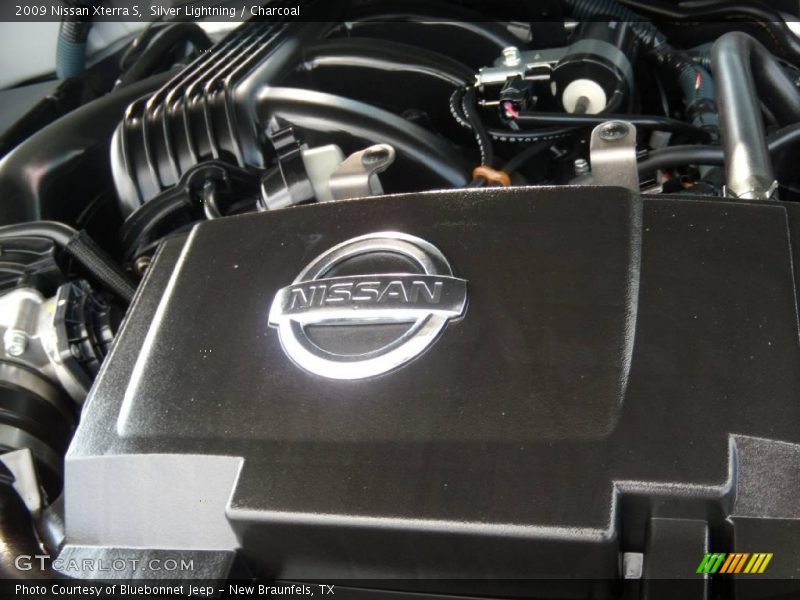 Silver Lightning / Charcoal 2009 Nissan Xterra S