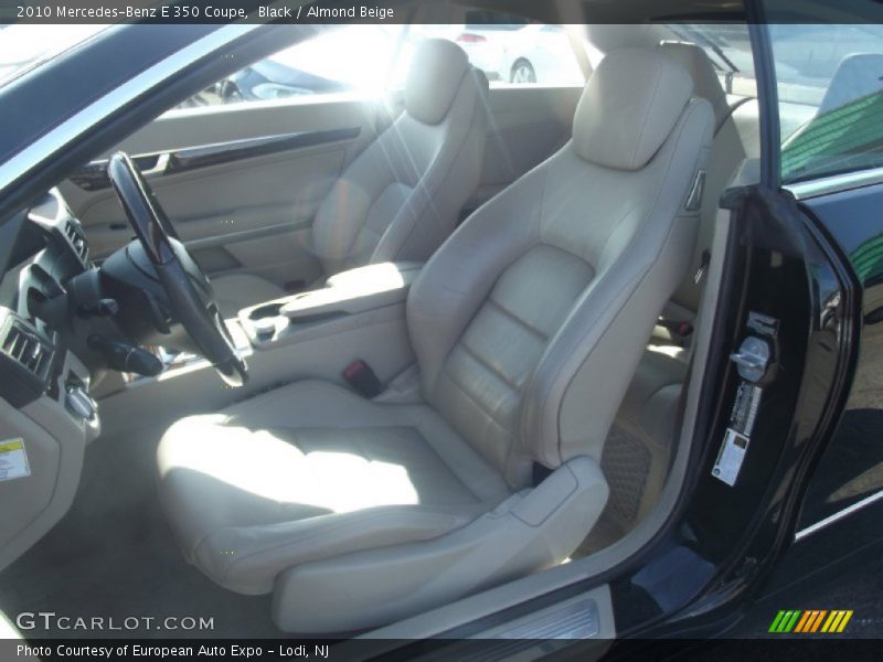 Black / Almond Beige 2010 Mercedes-Benz E 350 Coupe