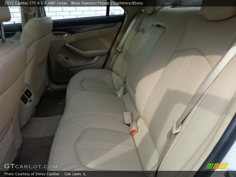 White Diamond Tricoat / Cashmere/Ebony 2013 Cadillac CTS 4 3.6 AWD Sedan