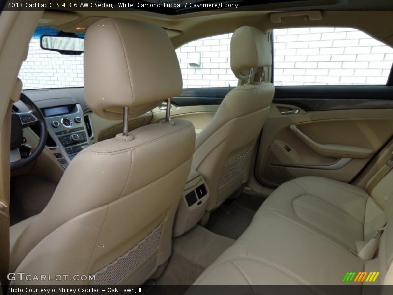 White Diamond Tricoat / Cashmere/Ebony 2013 Cadillac CTS 4 3.6 AWD Sedan
