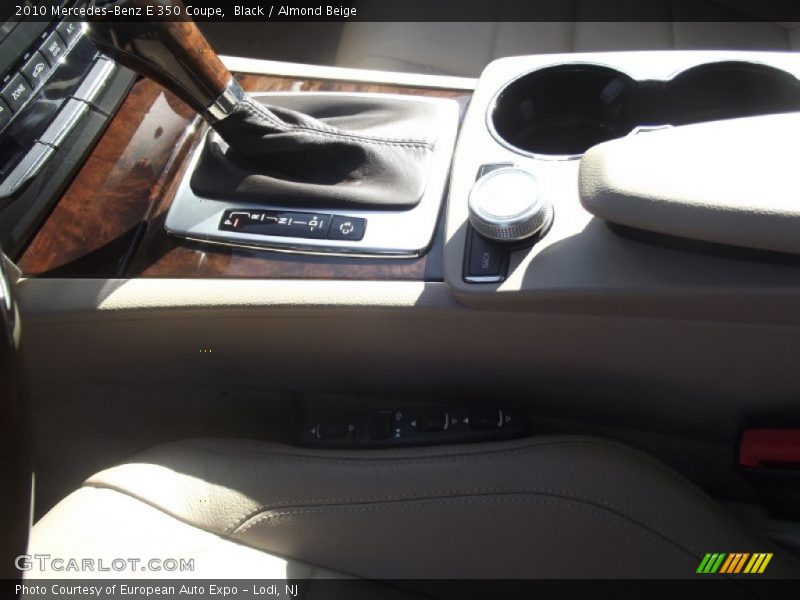 Black / Almond Beige 2010 Mercedes-Benz E 350 Coupe