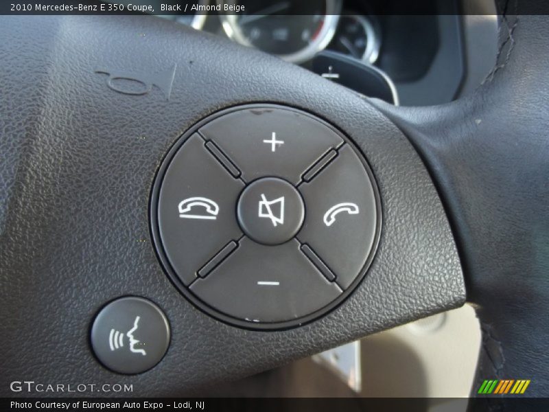 Black / Almond Beige 2010 Mercedes-Benz E 350 Coupe