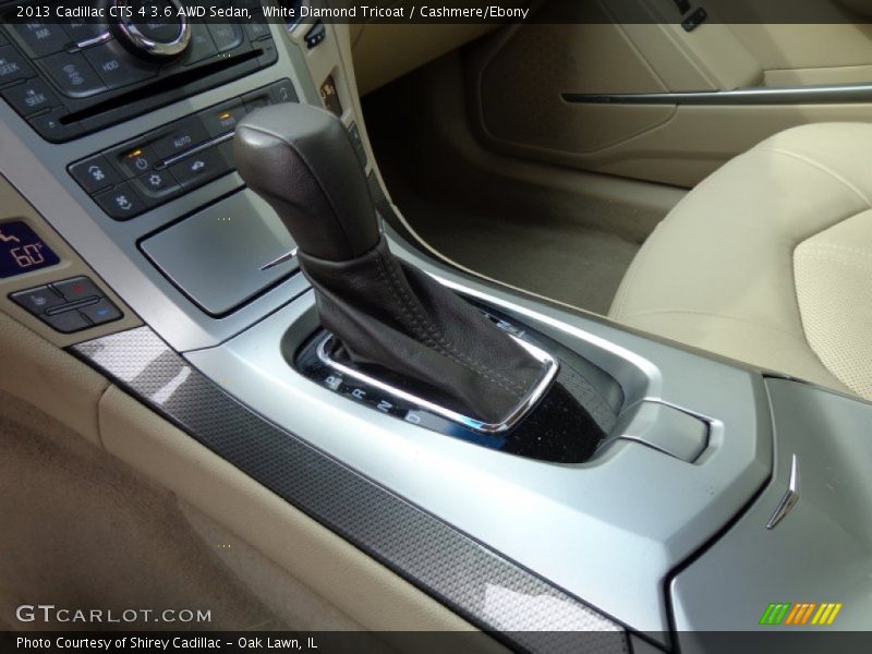 White Diamond Tricoat / Cashmere/Ebony 2013 Cadillac CTS 4 3.6 AWD Sedan