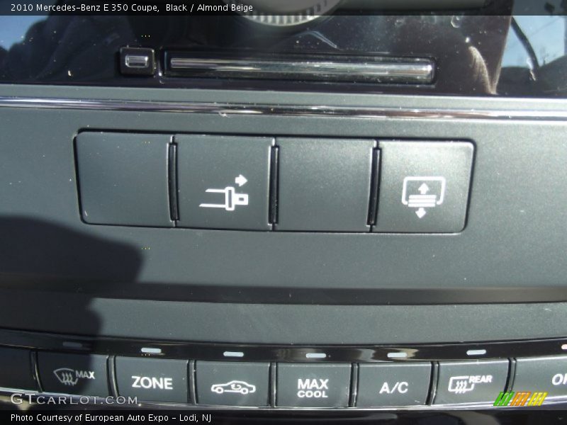 Black / Almond Beige 2010 Mercedes-Benz E 350 Coupe