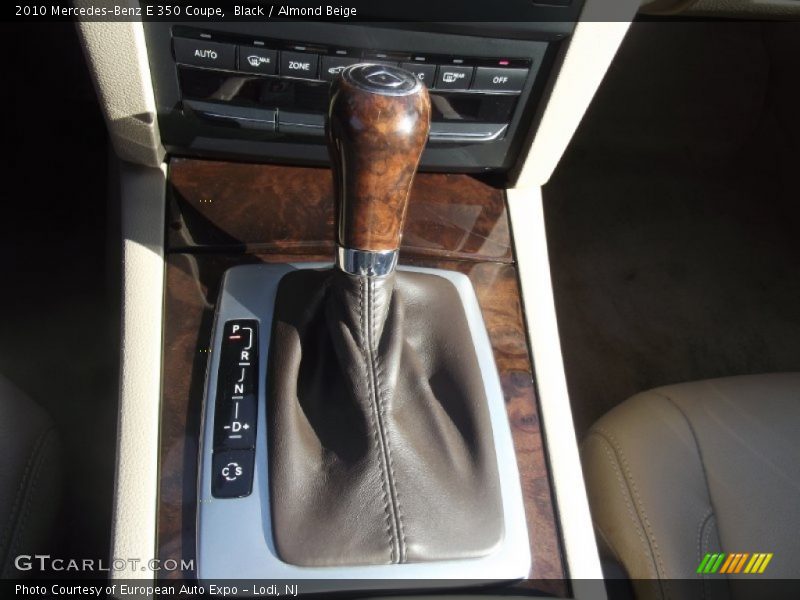Black / Almond Beige 2010 Mercedes-Benz E 350 Coupe