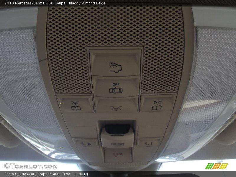 Black / Almond Beige 2010 Mercedes-Benz E 350 Coupe