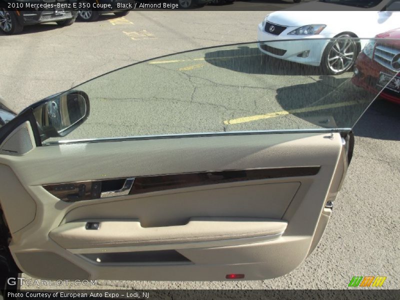 Black / Almond Beige 2010 Mercedes-Benz E 350 Coupe