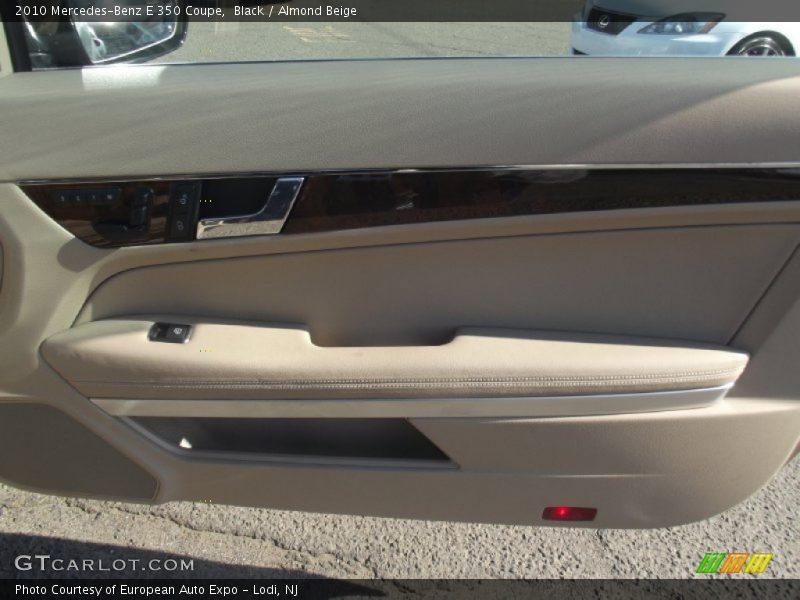 Black / Almond Beige 2010 Mercedes-Benz E 350 Coupe