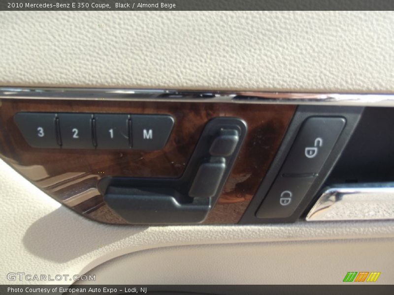 Black / Almond Beige 2010 Mercedes-Benz E 350 Coupe