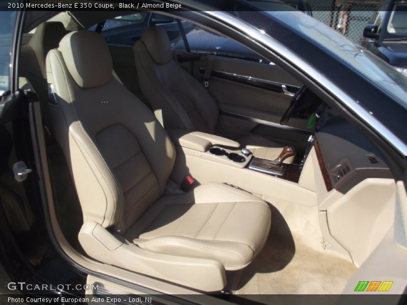 Black / Almond Beige 2010 Mercedes-Benz E 350 Coupe