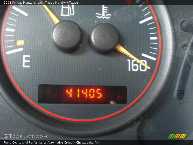 Light Taupe Metallic / Taupe 2001 Pontiac Montana