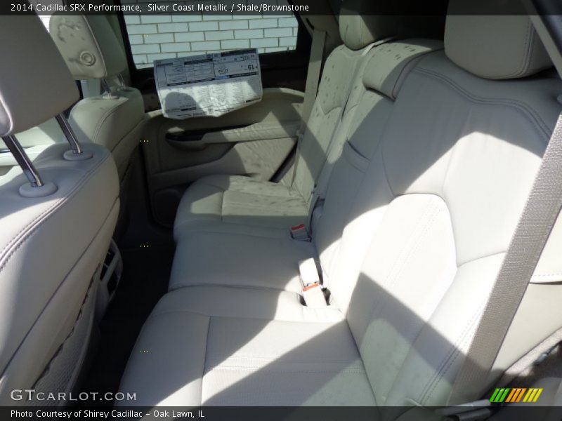 Silver Coast Metallic / Shale/Brownstone 2014 Cadillac SRX Performance