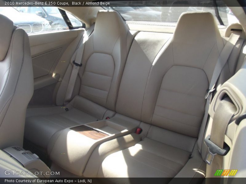 Black / Almond Beige 2010 Mercedes-Benz E 350 Coupe