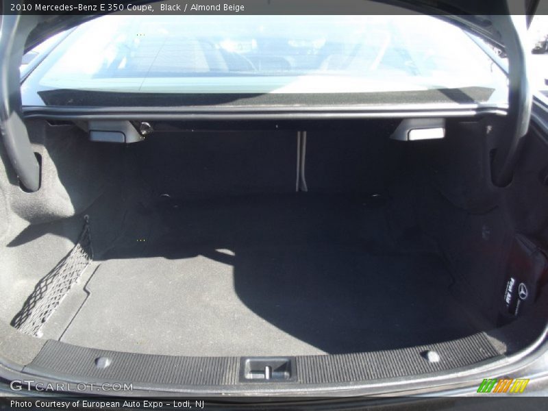 Black / Almond Beige 2010 Mercedes-Benz E 350 Coupe