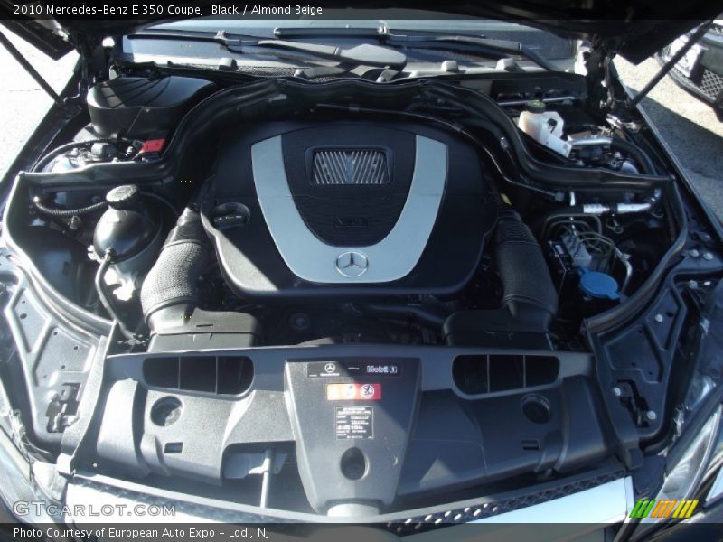 Black / Almond Beige 2010 Mercedes-Benz E 350 Coupe