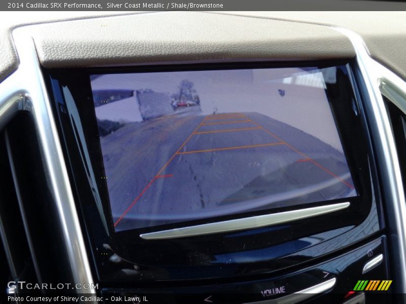 Silver Coast Metallic / Shale/Brownstone 2014 Cadillac SRX Performance