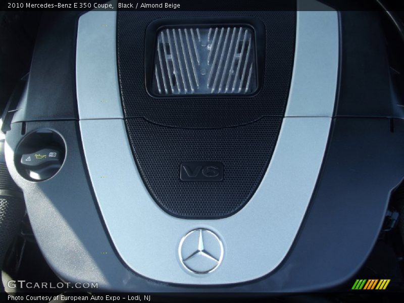 Black / Almond Beige 2010 Mercedes-Benz E 350 Coupe