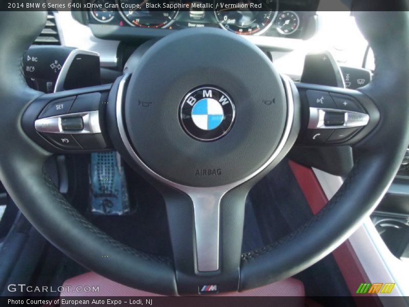  2014 6 Series 640i xDrive Gran Coupe Steering Wheel