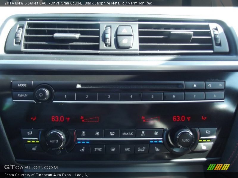 Controls of 2014 6 Series 640i xDrive Gran Coupe