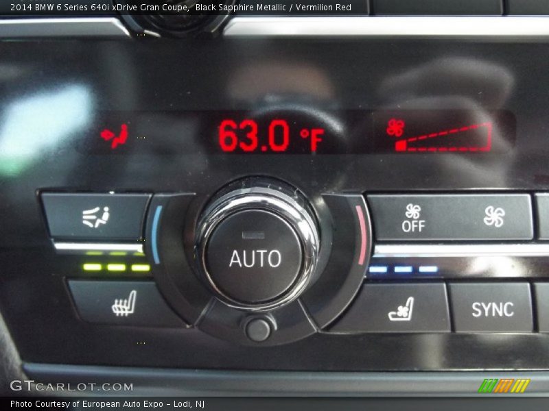 Controls of 2014 6 Series 640i xDrive Gran Coupe