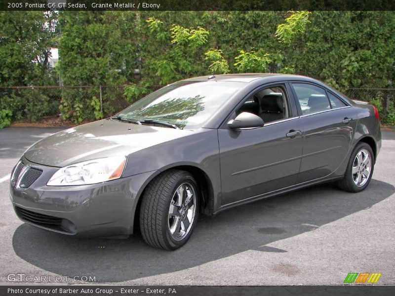 Granite Metallic / Ebony 2005 Pontiac G6 GT Sedan