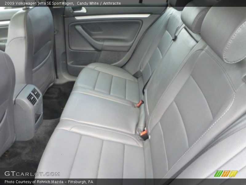 Rear Seat of 2009 Jetta SE SportWagen