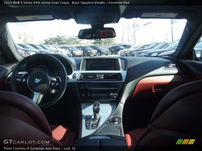 Dashboard of 2014 6 Series 640i xDrive Gran Coupe