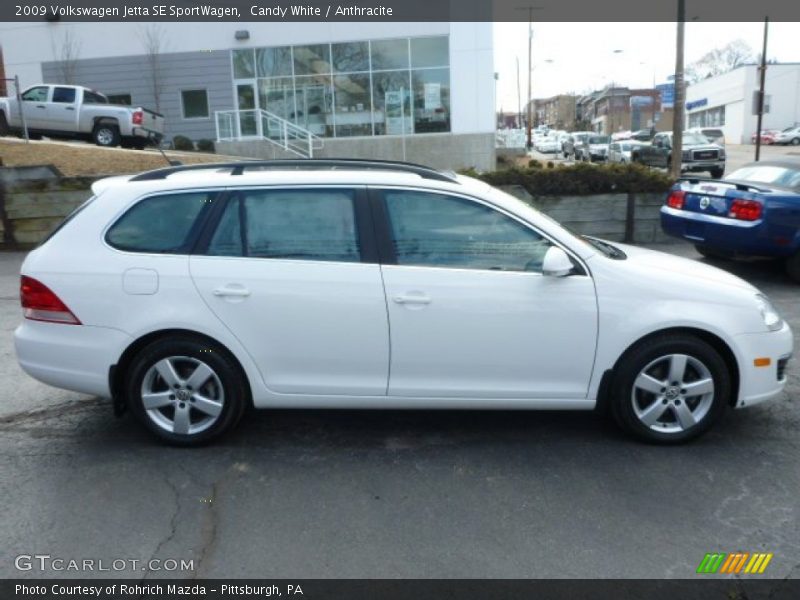  2009 Jetta SE SportWagen Candy White