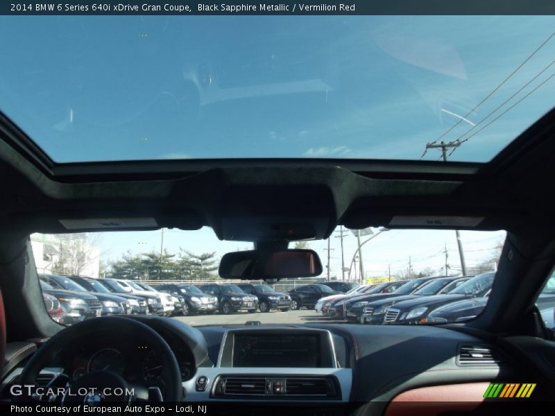 Sunroof of 2014 6 Series 640i xDrive Gran Coupe