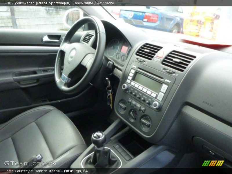 Dashboard of 2009 Jetta SE SportWagen