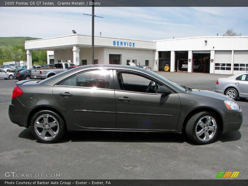 Granite Metallic / Ebony 2005 Pontiac G6 GT Sedan