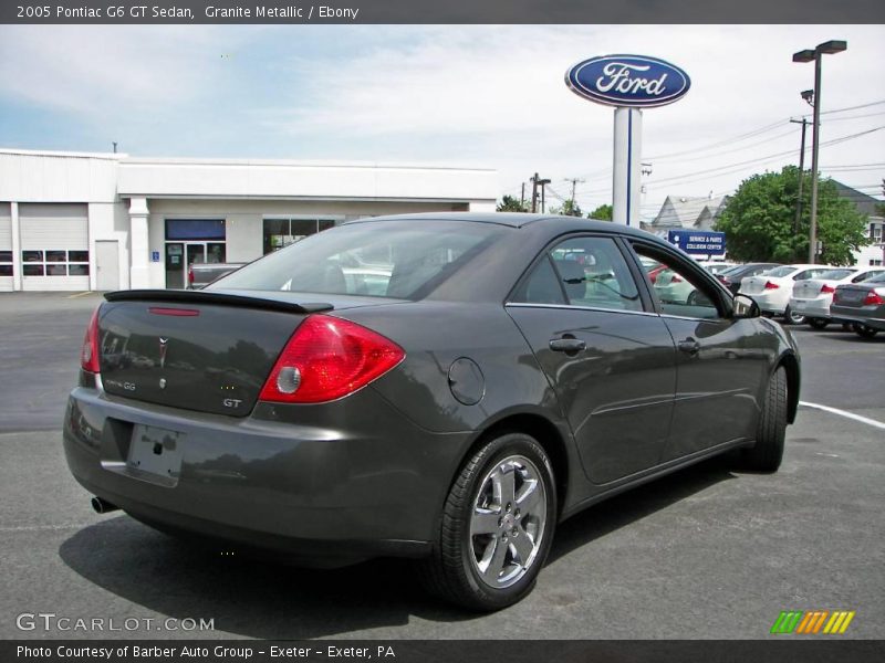 Granite Metallic / Ebony 2005 Pontiac G6 GT Sedan