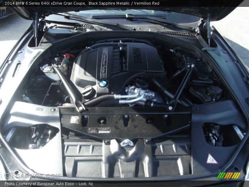  2014 6 Series 640i xDrive Gran Coupe Engine - 3.0 Liter DI TwinPower Turbocharged DOHC 24-Valve VVT Inline 6 Cylinder