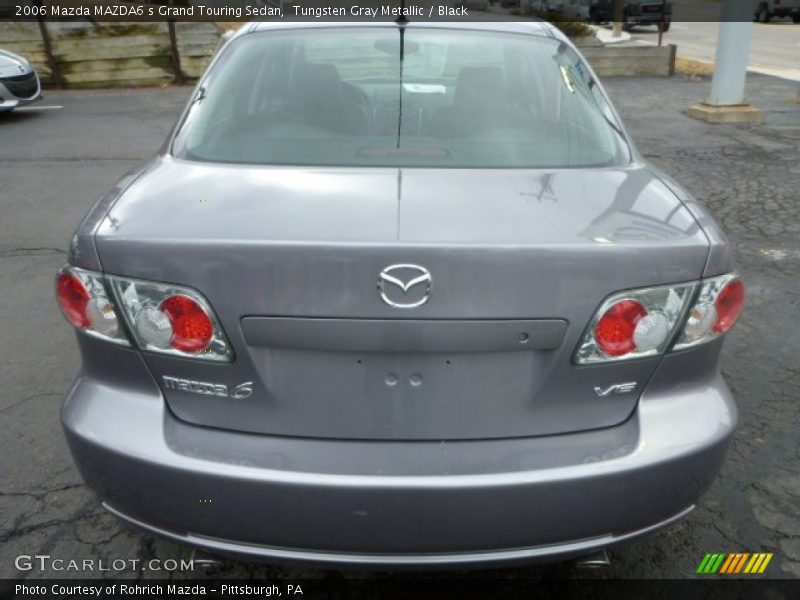 Tungsten Gray Metallic / Black 2006 Mazda MAZDA6 s Grand Touring Sedan