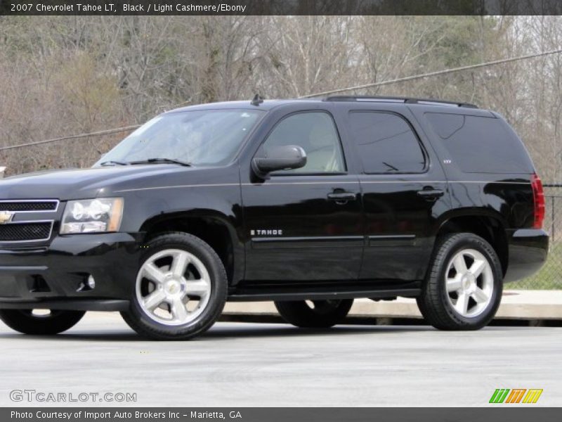 Black / Light Cashmere/Ebony 2007 Chevrolet Tahoe LT